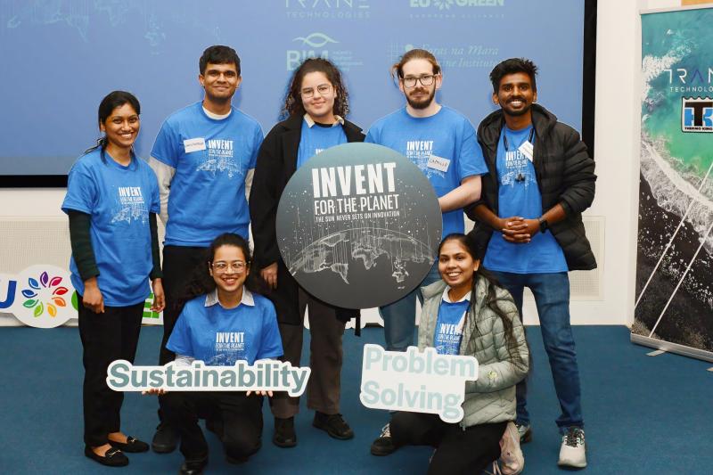 Dundalk IT student member of winning team at Irish Invent for the Planet Competition