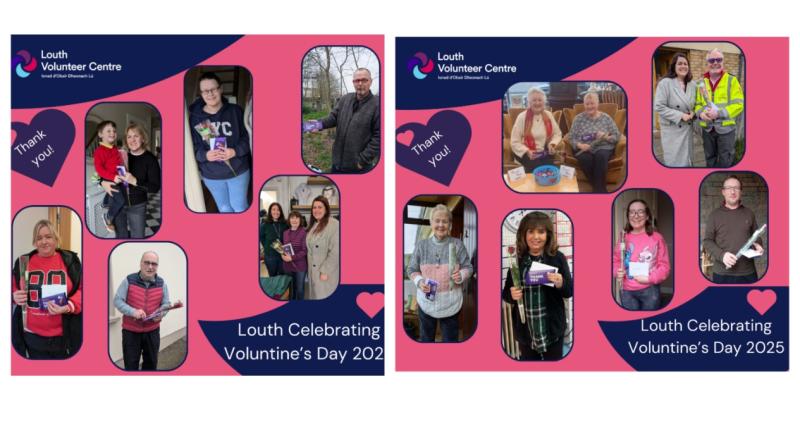 Louth shows volunteers all the love with Voluntine's Day surprises