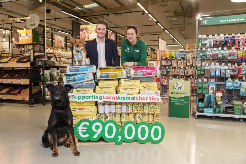 Louth charities to benefit from Maxi Zoo product donation