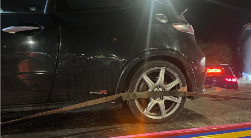 The shocking reason garda&iacute; seized this drivers car...