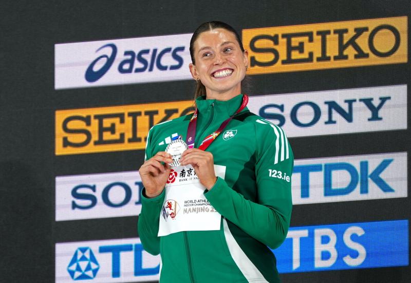Dundalk's O'Connor wins a silver after excellent performance at World Indoor Championships