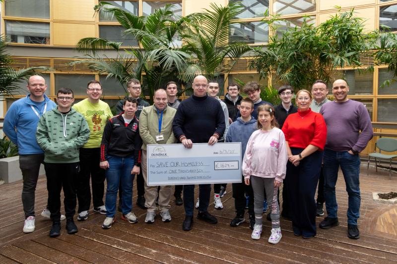 Louth students complete task to help Save Our Homeless Dundalk