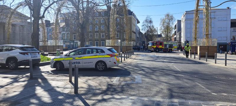 BREAKING: Gardaí and fire service at Dundalk courthouse