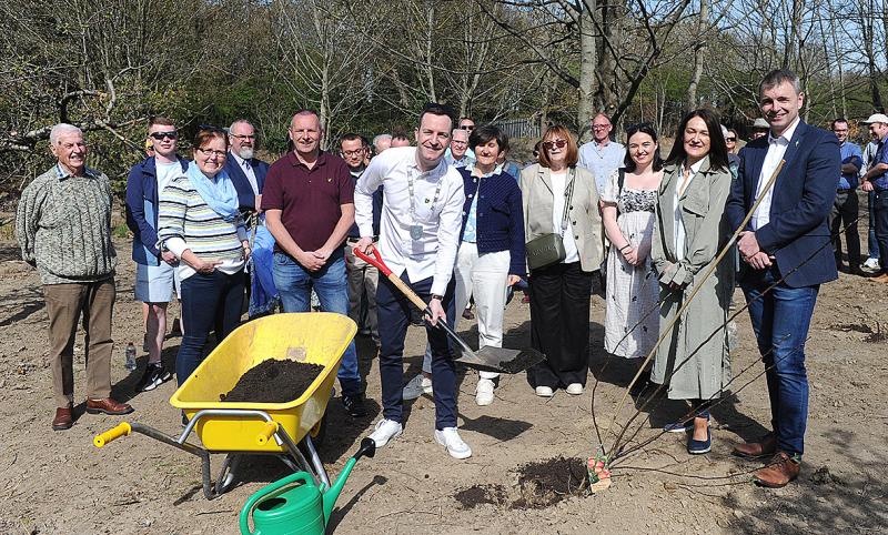 Dundalk-based community addiction service Turas celebrates 20th anniversary with tree-planing ceremony