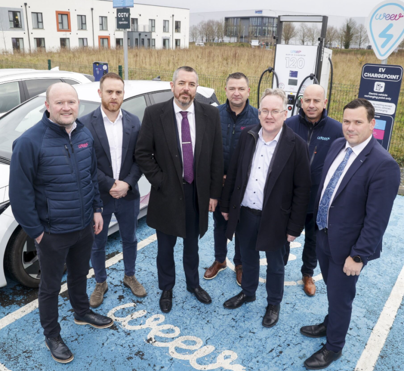 New EV charging point at The Fairways in Louth
