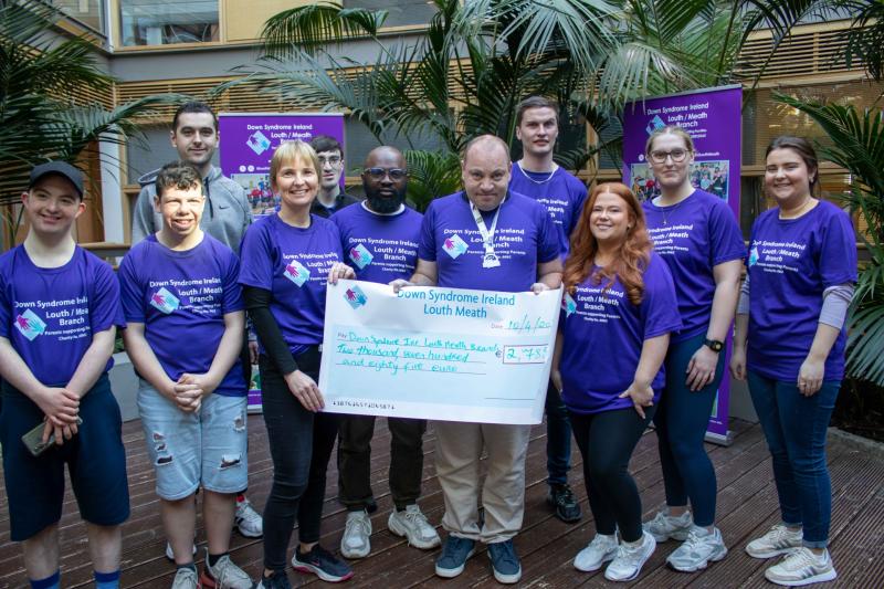 Dundalk IT nursing students raise over €2,700 for Down Syndrome 