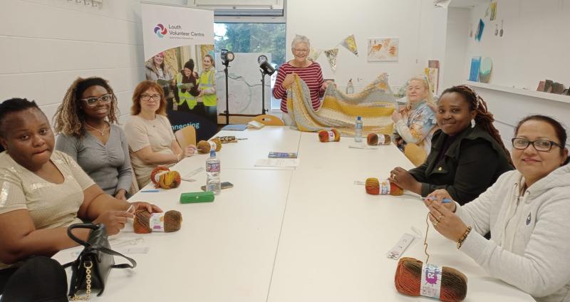 Louth Volunteer Centre celebrates 100th 'Blanket of Care'