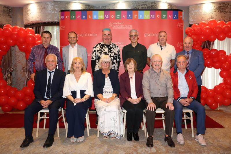 Louth blood donors honoured at awards ceremony