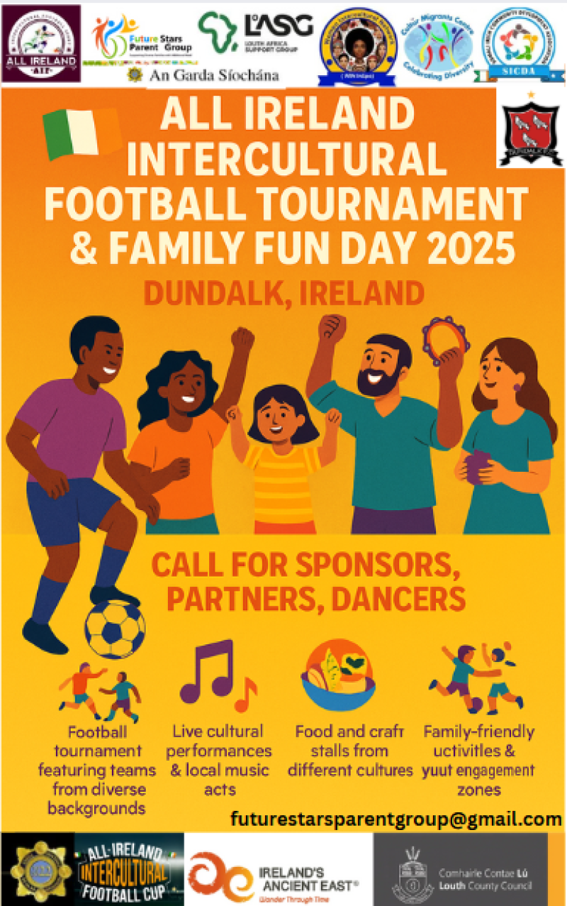 Dundalk to Host All-Ireland Intercultural Football Tournament