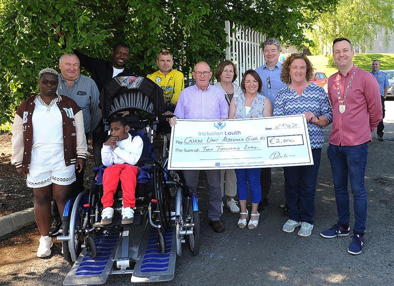 Louth Disability Cycling Club helps Redeemer School put inclusion in motion
