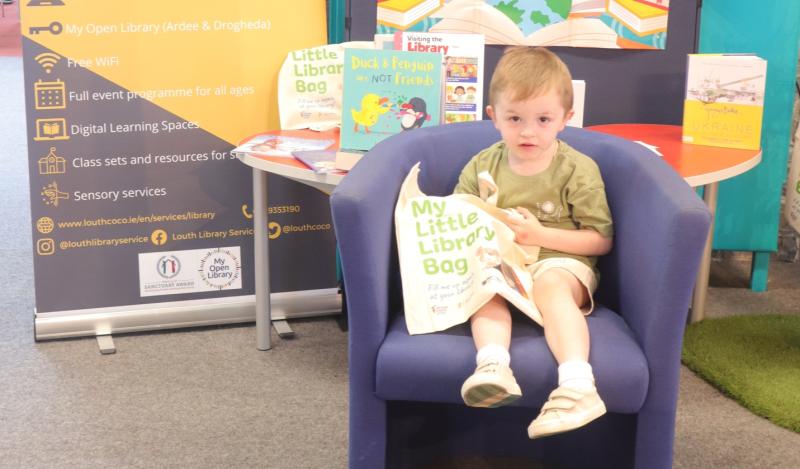 Free &lsquo;My Little Library&rsquo; book bags available for all Louth children starting school 