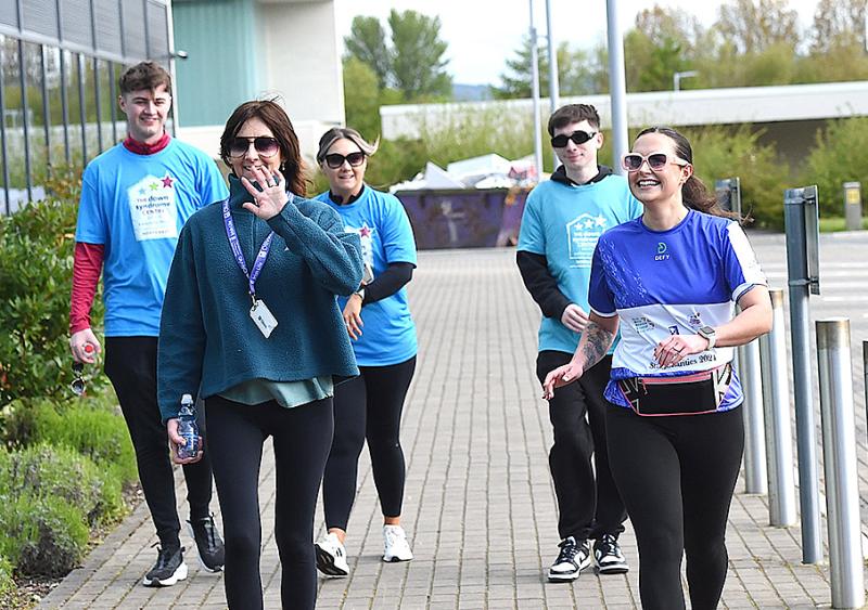 Can Irish Life's Dundalk office walk 500km in a day?