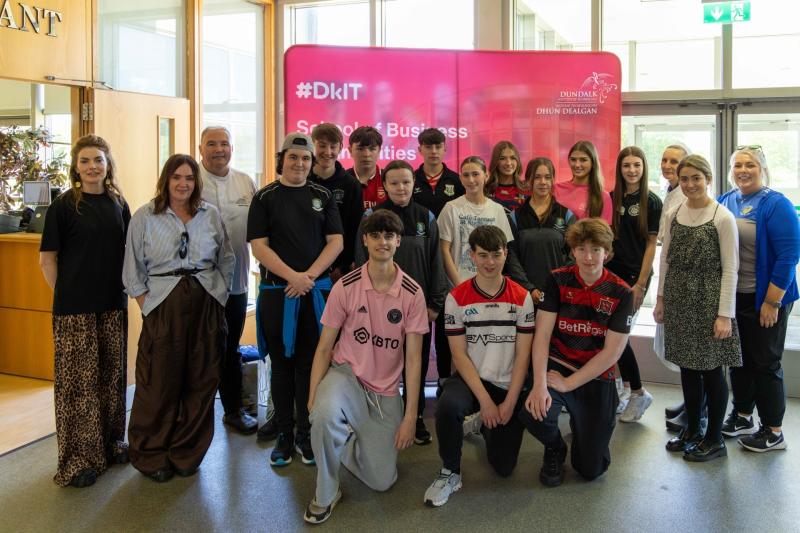 Young chefs from St Mary’s College test their culinary skills in Dundalk IT kitchens