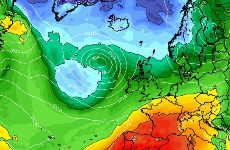 Met &Eacute;ireann warns of 'Atlantic regime' amid brutal June Bank Holiday weather forecast