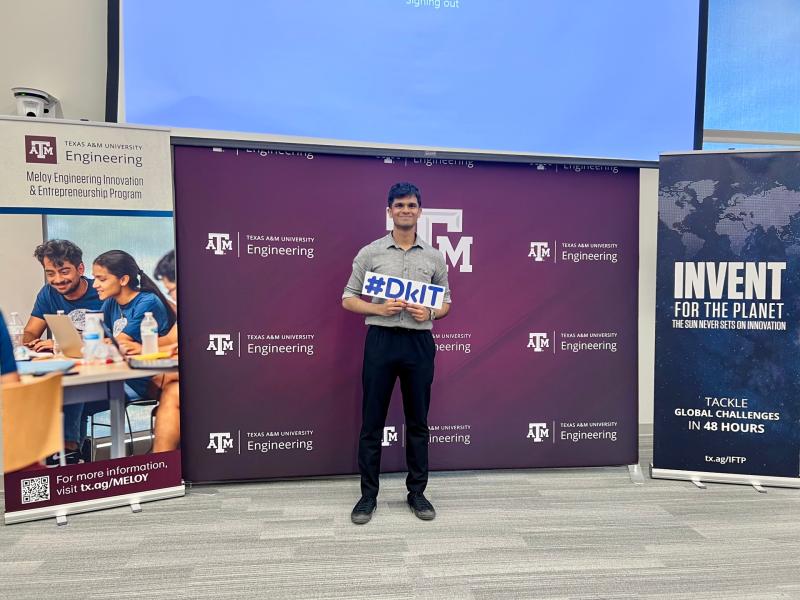 Dundalk IT student represents Ireland at global competition