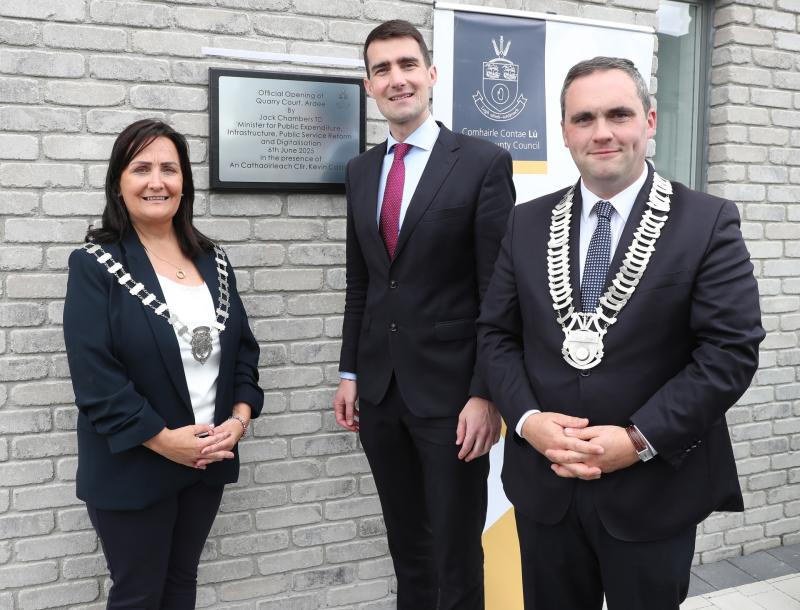 Minister Jack Chambers opens new housing scheme in Mid-Louth