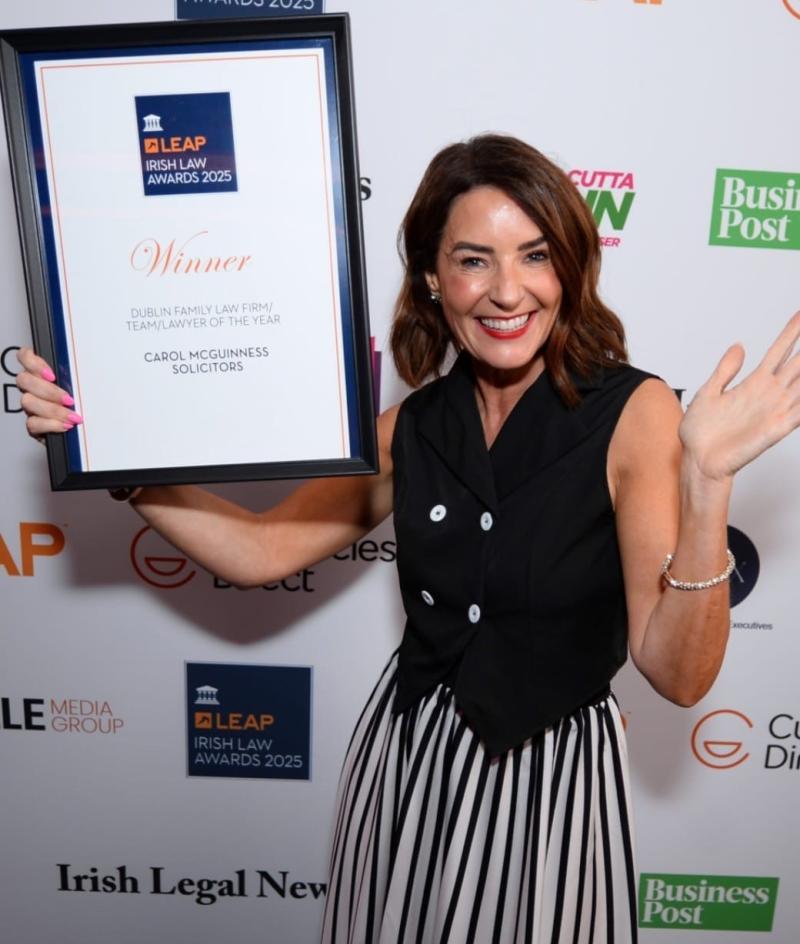 Louth native Carol McGuinness named Dublin Family Lawyer of the Year