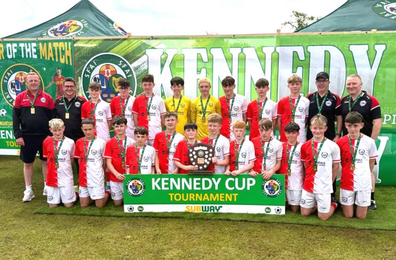 Dundalk Schoolboys League clinch Kennedy Cup Shield