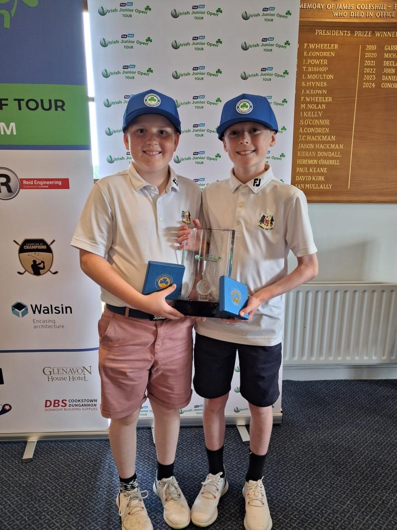 Young Louth golfers win Irish Junior Open 