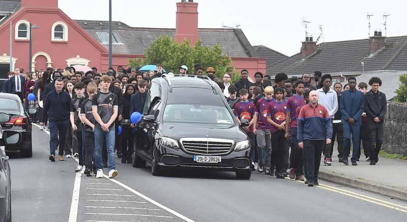 Louth teen Kofi Owusu  "brought joy and smiles” to everyone his funeral hears