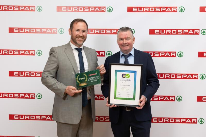 Louth EUROSPAR supermarket recognised as Best in Class 