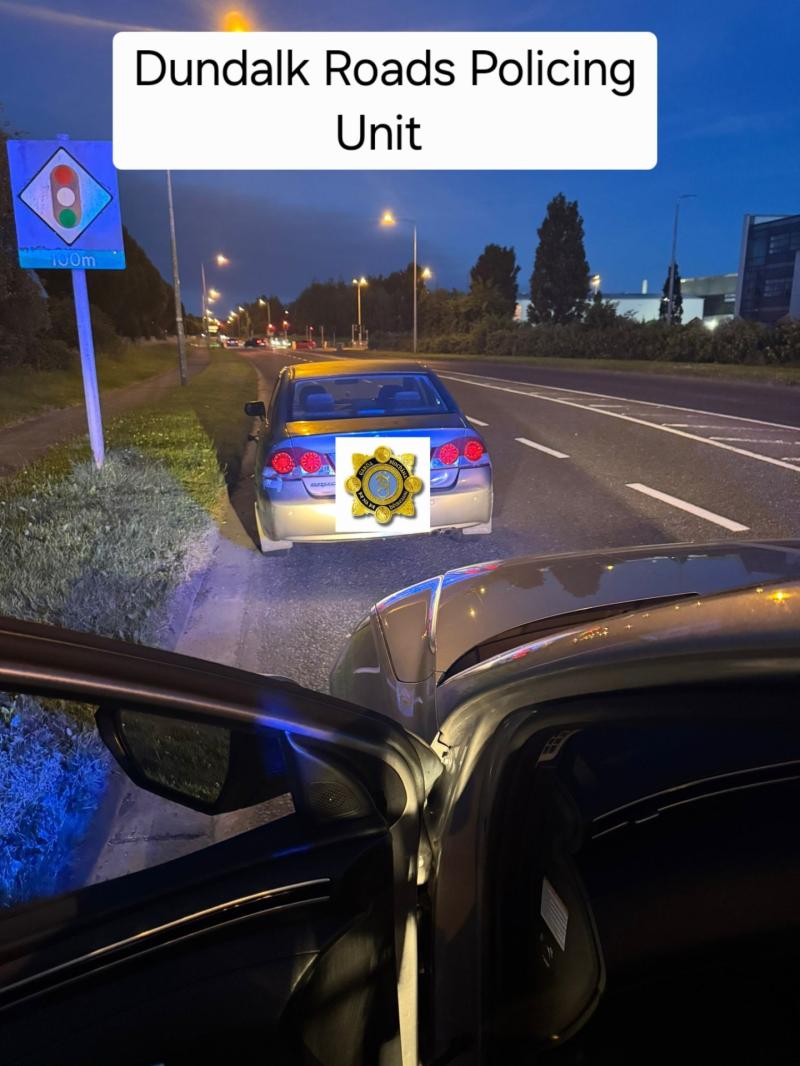 Dundalk Gardaí seize car after 16-year-old caught driving