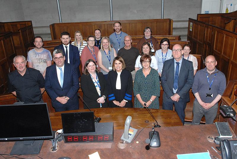 Colleagues pay tribute to Dundalk Court Office Manager ahead of retirement
