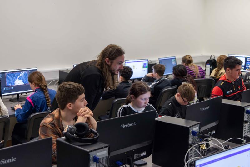Dundalk IT hosts hands-on computing summer camps for secondary students