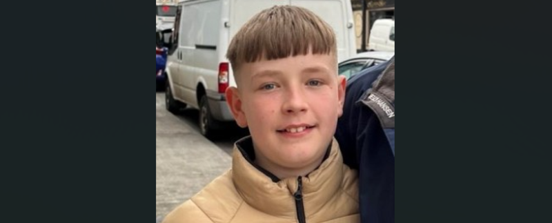 Have you seen Kealan? Gardaí renew appeal for boy (15) missing over two weeks