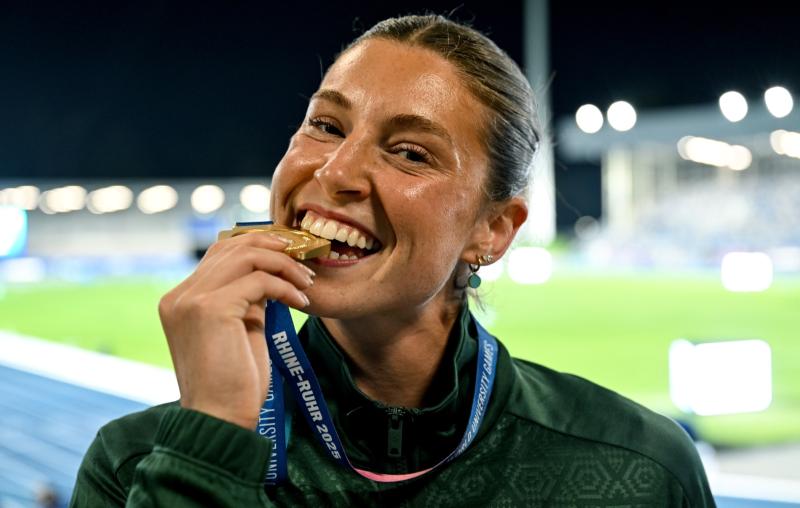 Dundalk's Kate O'Connor wins gold at World University Games