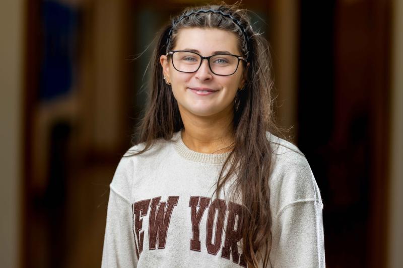 Dundalk Institute student Gráinne Cumiskey speaks about learning, leading, and looking ahead