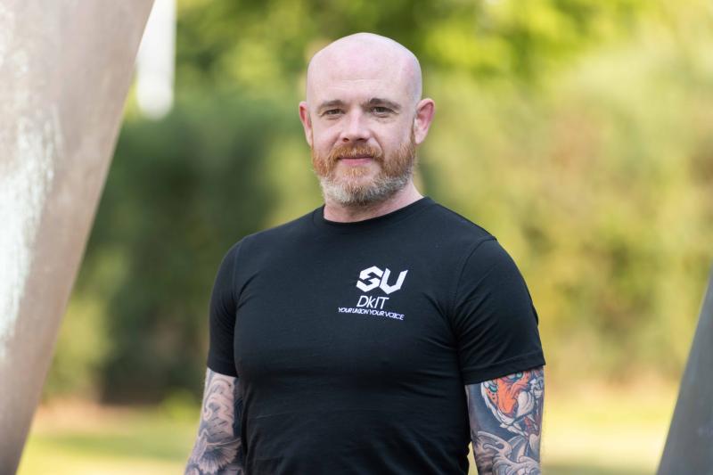 Louth man swaps hard hat for books - and became DkIT SU President