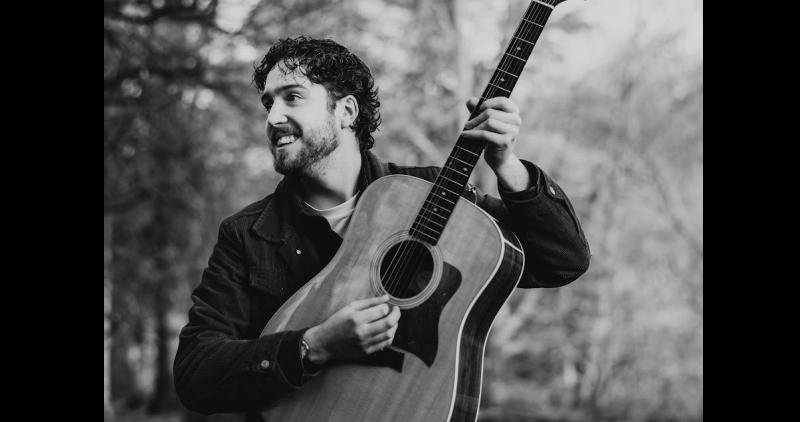 Singer-songwriter Aiden Scott-Browne will perform in Dundalk's Toales tonight
