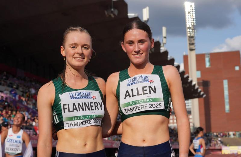 Louth athlete Allen impresses at European U20 Championships