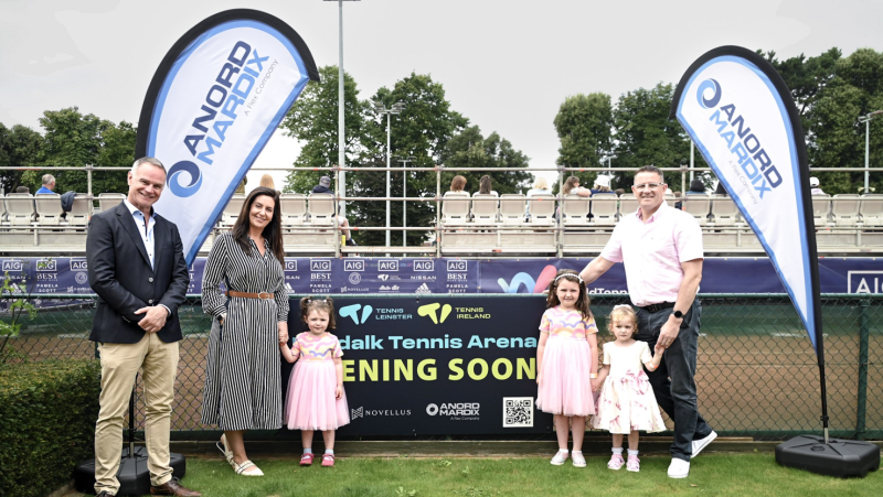Anord Mardix to sponsor Dundalk Tennis Arena