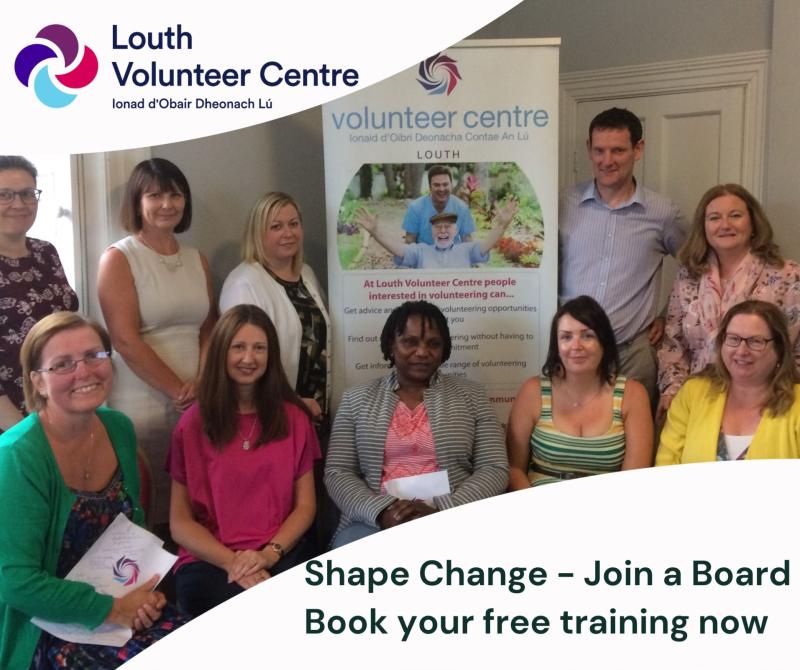 Louth Volunteer Centre to help people step up and become Trustees and Board members