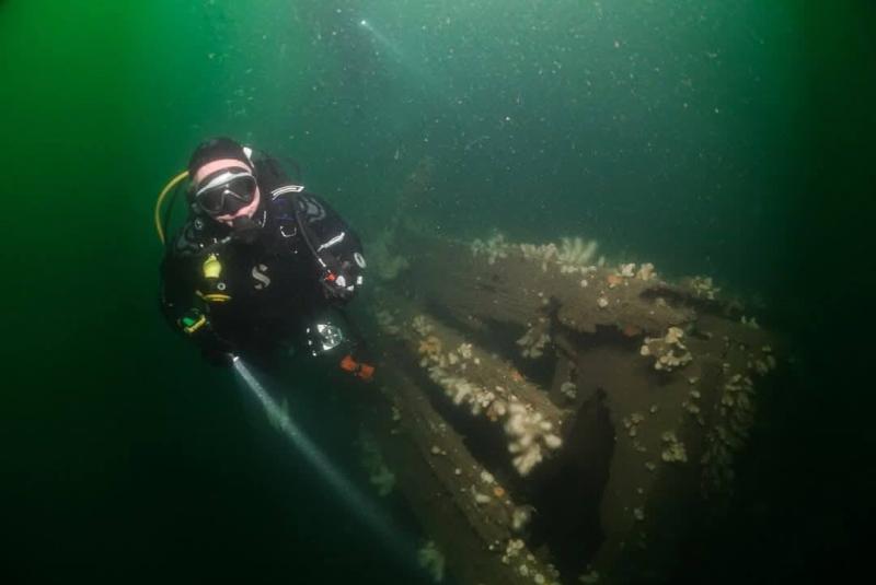 Dundalk Sub Aqua Unit dives historic Hebron shipwreck