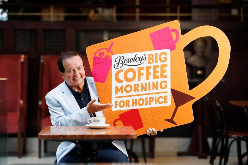 Marty Morrissey asks coffee lovers to support North Louth Hospice Homecare