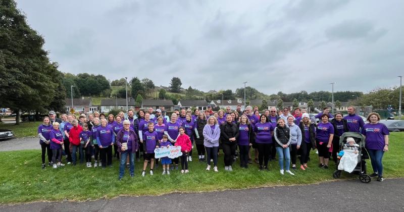 Ann Shortt leads Drogheda&rsquo;s Alzheimer's Memory Walk