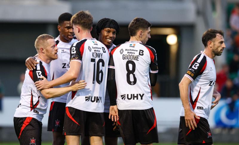 Dundalk determind to produce the goods against the Kingdom