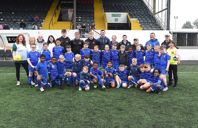  Dundalk FC hosts family walks as part of Not Around Us Campaign