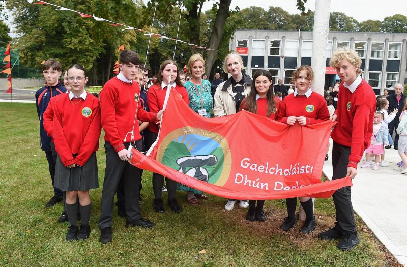 Louth's first Irish-medium secondary school officially opened