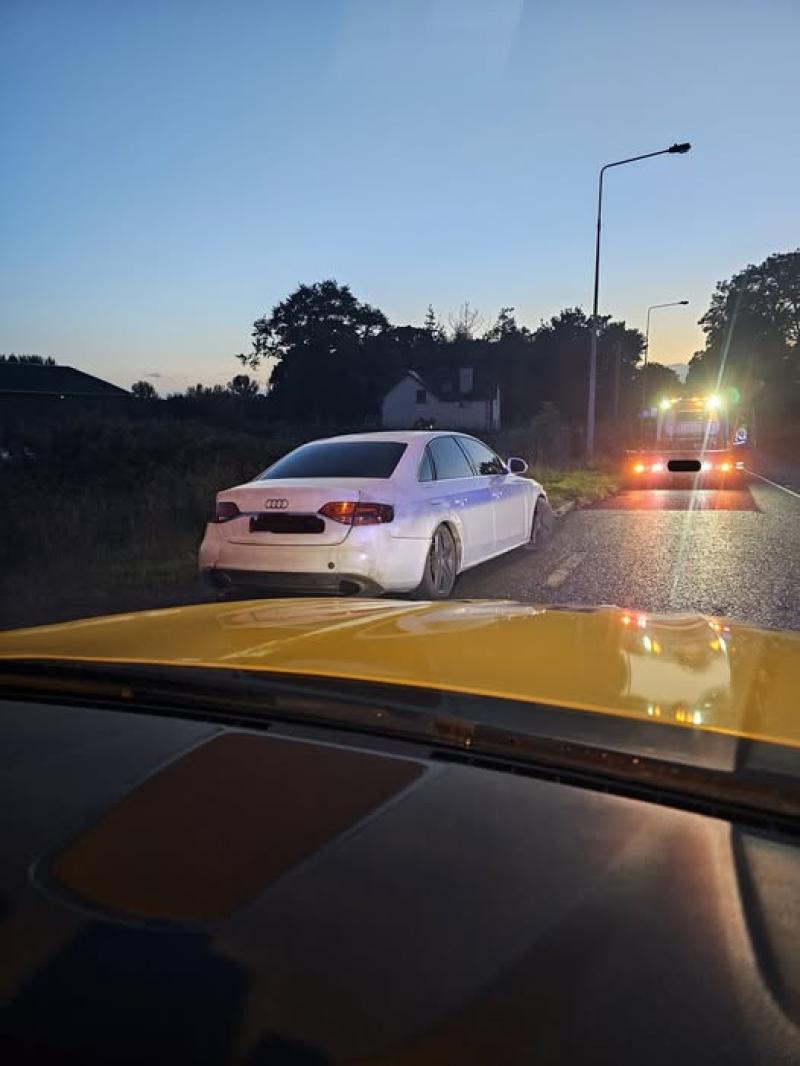 Louth Gardaí seize car after M1 driver caught at 140km/h with no licence, insurance, tax or NCT