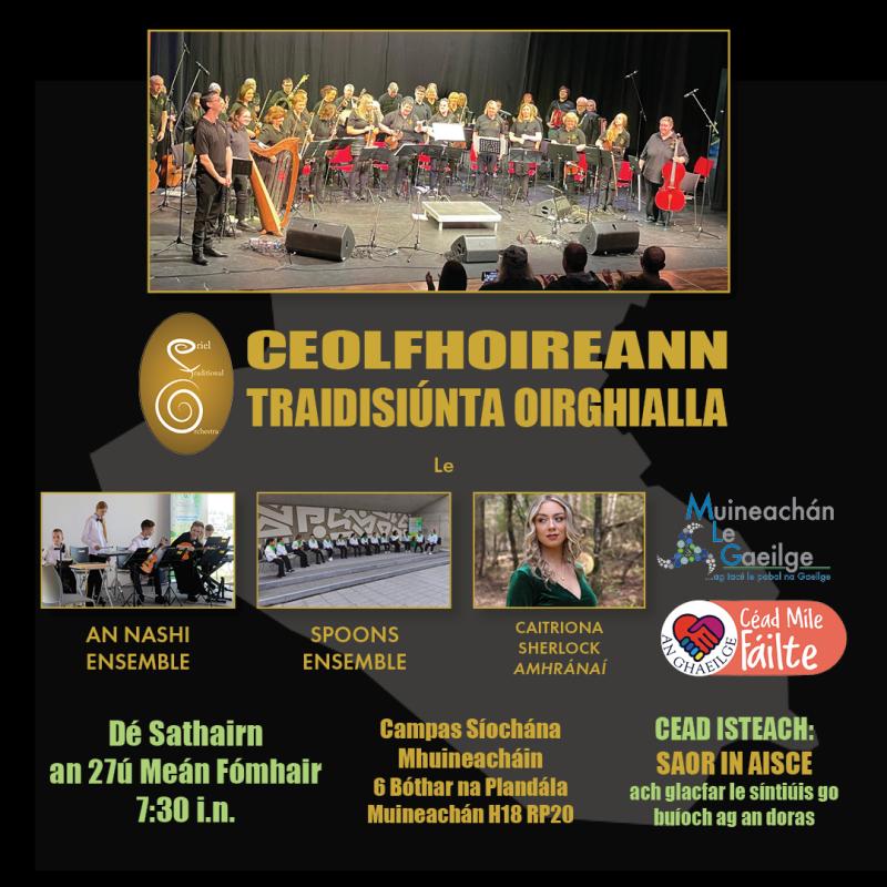Louth musicians to join cross-border trad concert at Monaghan Peace Campus