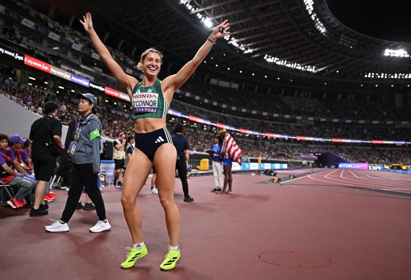 Dundalk star O’Connor shines at World Athletics Championships Tokyo