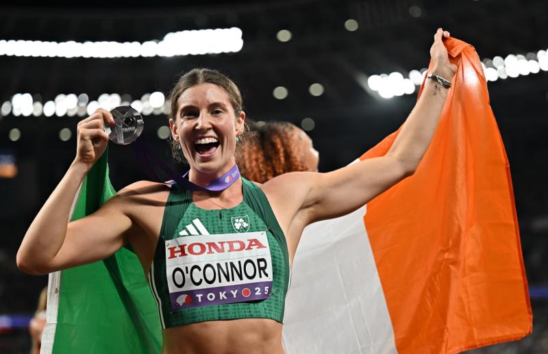 O'Connor: “I feel really proud to be Irish”