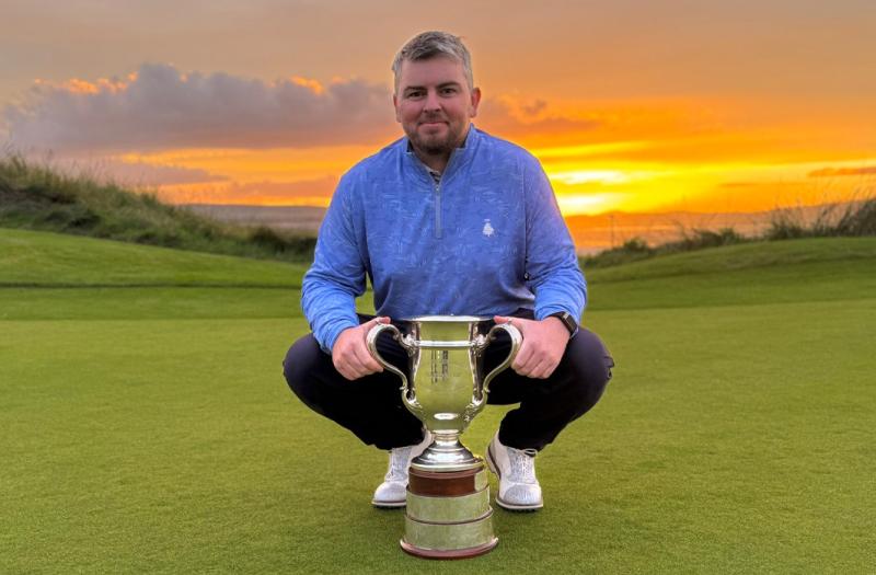 Dundalk's Rafferty completes historic slam in Portstewart