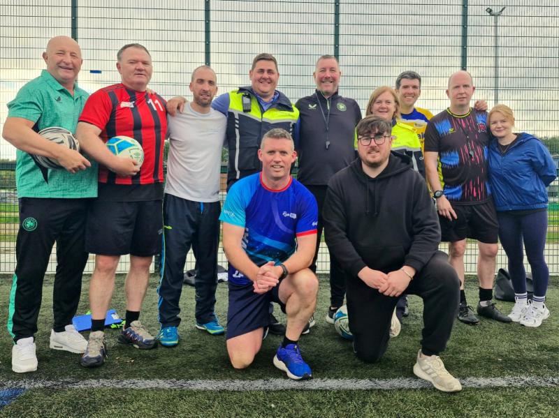 ‘Huge success’ - Gardaí take to the field in Dundalk soccer tournament
