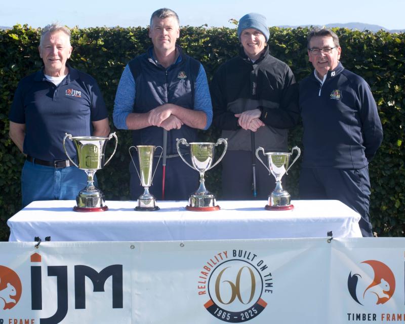Fergal Harte wins Dundalk Golf Club  IJM Senior Scratch Matchplay final
