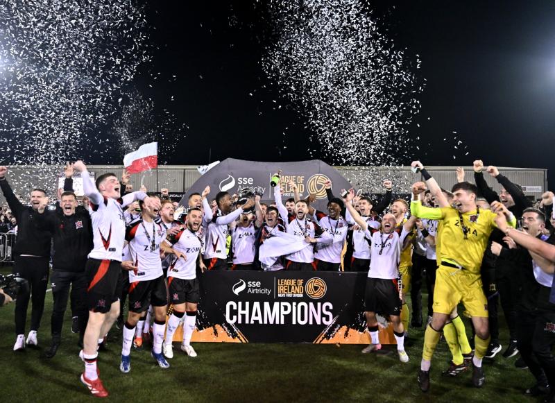 PICTURES | Dundalk FC clinch the First Division title at Oriel Park